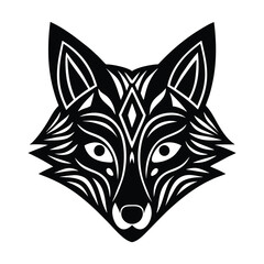 fox head silhouette