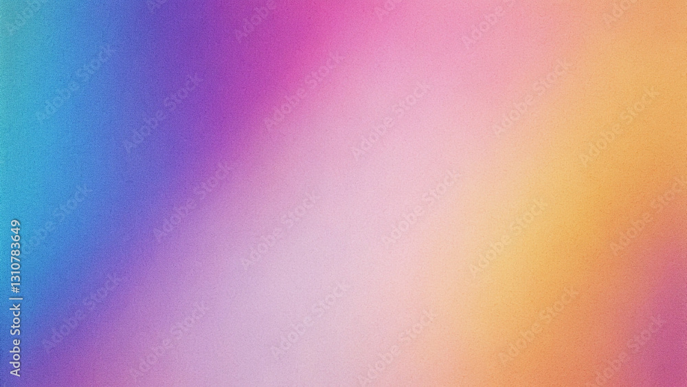 Poster abstract colorful rainbow background with textured lines and soft gradient pattern in vibrant pastel