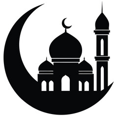 mosque vector icon