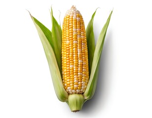 Fresh Corn on the Cob with Husk