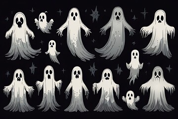 halloween seamless background