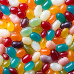 Colorful Jelly Beans Background