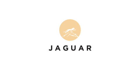 Creative jaguar logo design with unique concept premium vector © arif