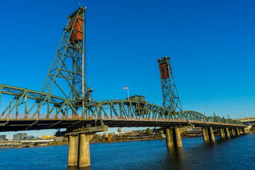 Downtown Portland, Oregon State City View	