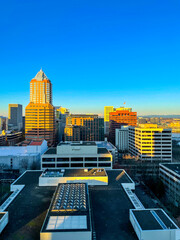 Downtown Portland, Oregon State City View	