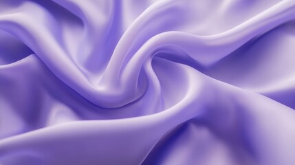 Obraz premium Luxurious Lavender Silk Fabric Drape