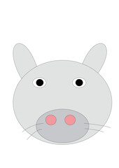 mouse heads vector