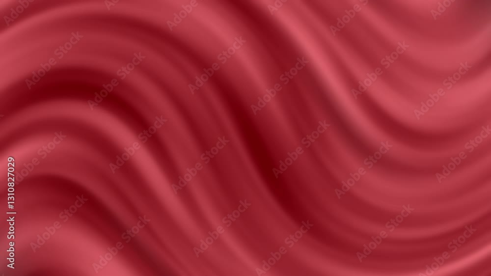 Poster soft gradient motion texture background with flowing waves in subtle red and pink shades for creativ