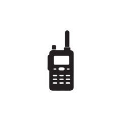 walkie talkie vector icon