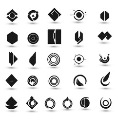 Set collection Logo can be used for icon brand identity finance