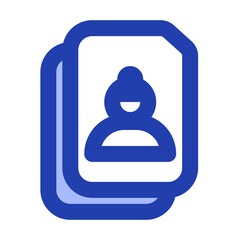 women file blue style