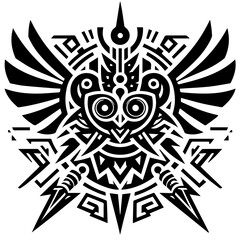 System tribal abstract 