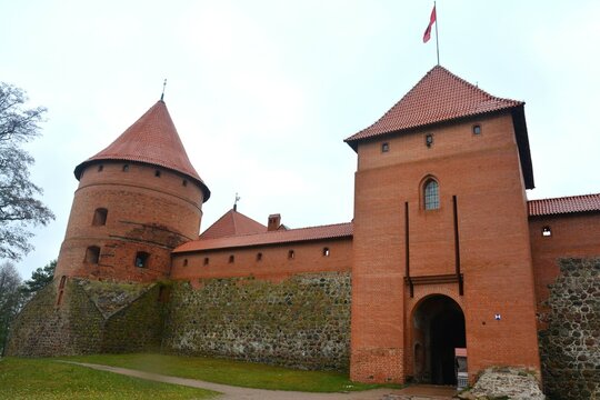 リトアニア・トラカイ城の外観