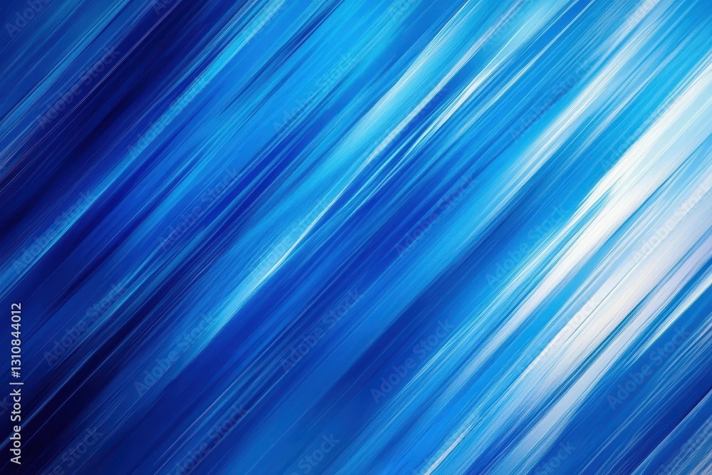 Poster abstract blue diagonal lines, dynamic motion blur effect. ideal for website backgrounds, tech design