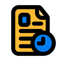 Fototapeta premium process cv fill color style