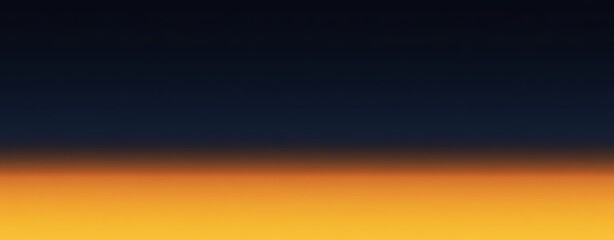 Abstract Sunset Gradient Dark Blue to Golden Orange
