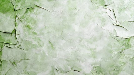 Abstract green textured background with soft gradient and rough brush strokes.