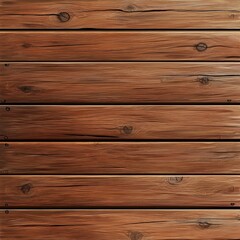 Fototapeta premium Dark brown rustic wooden planks background texture. (2)