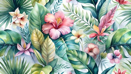 pink flowers background