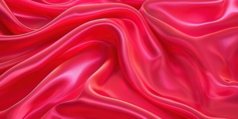 Obraz premium dark pink satin background