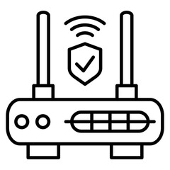 Router Outline Icon