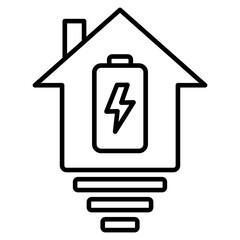 Energy Efficient Outline Icon