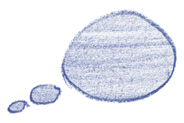 Separate purple speech bubble on transparent background