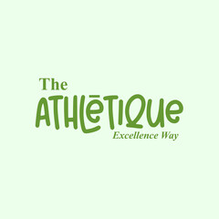 The athletique illustration typography slogan for t shirt printing, Perfect for t-shirt printing, hoodies, tote bags, and other apparel. 