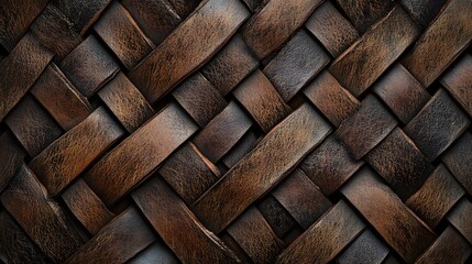 Intricate Woven Texture: An exquisite close-up of woven pattern showcasing the beauty of craftsmanship and texture.