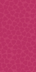 pink background with hearts