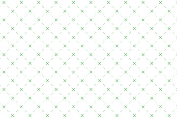 Naklejka premium ダイヤ形点線背景 緑色