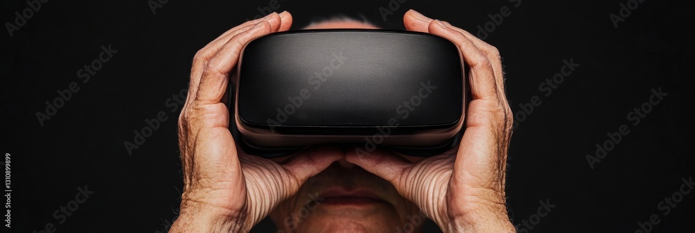 Poster immersive digital frontier next-gen vr experience unveiling gen z tech escapism and sensory metavers