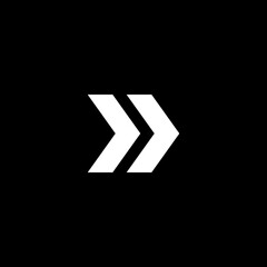 Double Right Chevron
