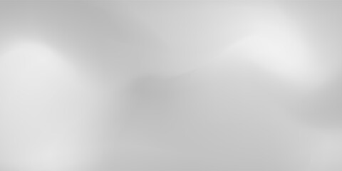 Silver foil background with metal mirror texture. Chrome gradient surface with light gloss simple modern