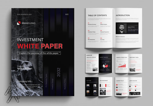 White Paper Design Template