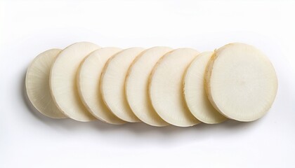 White Radish Slices