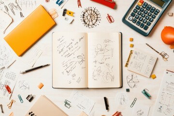 Minimalist Study Flow Gen Z Academic Innovation with Geometric Tools, Mathematical Creativity and High-Performance Learning Essentials for Digital Age Problem-Solving