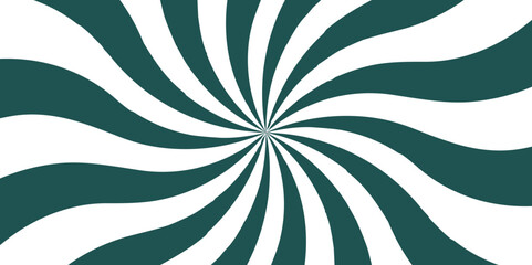 Abstract sunshine pattern vector background. Sun rays sunburst backdrop. Retro vintage burst sunrise sunbeam element with spiral striped pattern. Spiral radial striped backdrop design.