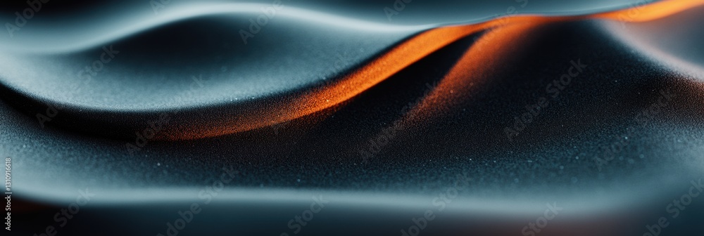 Poster dynamic digital finance sleek metallic data visualization showcasing ai-powered market trends, cutti