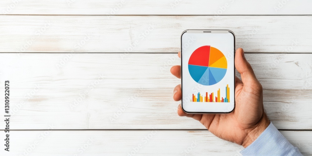 Poster Minimalist FinTech Insights Mobile Investment Analytics for Digital-First Entrepreneurs Leveraging Real-Time Data Visualization and Smart Financial Strategy
