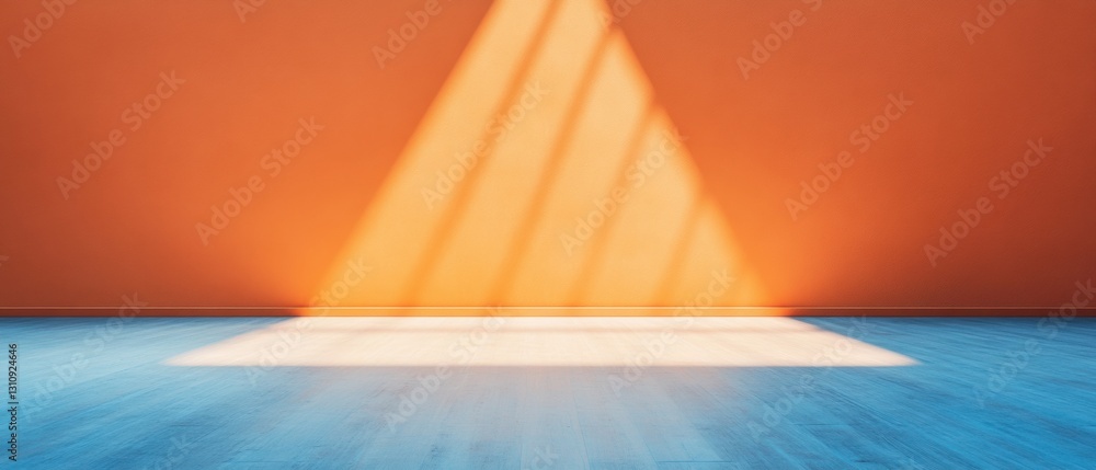 Poster minimalist stage design gradient spotlight aesthetic for immersive performance branding - creative d
