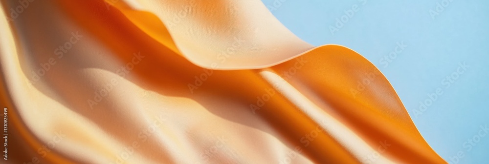 Leinwandbilder fluid gradient minimalism luxe abstract digital texture exploring soft organic curves, innovative de