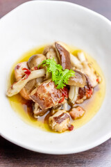 ヤガラの煮付け料理