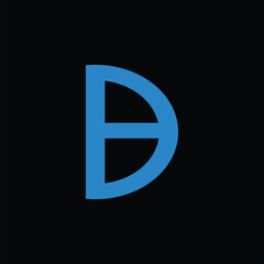 Initial Letter B Logo Design. B Logo Design. Creative And Modern B logo