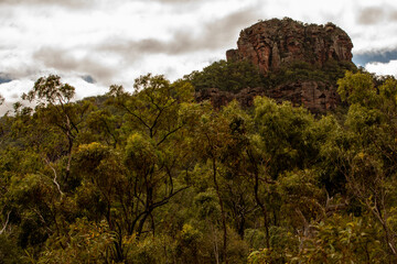 Southern tip of Mt Mulligan (Ngarrabullgan) in Far North Queensland.