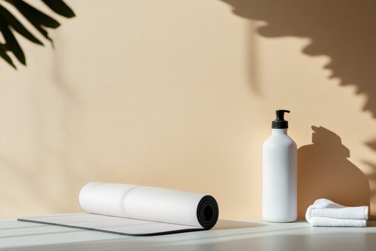 National Body Care Day Minimalist Wellness Sanctuary - Chic Self-Care Essentials for Holistic Urban Lifestyle Transformation - Powered by Adobe