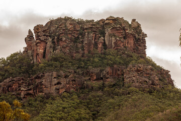 Southern tip of Mt Mulligan (Ngarrabullgan) in Far North Queensland.