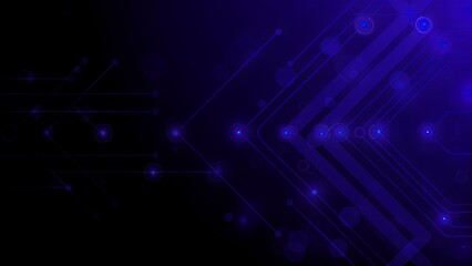 "Futuristic Digital Arrow &ndash; Technology and Innovation Concept"