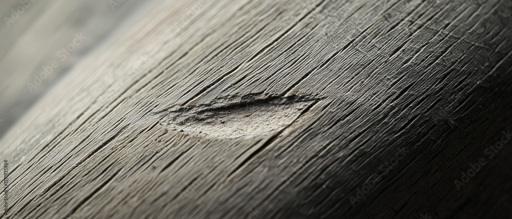 Poster Macro shot of bamboo stalk highlighting textured surface and natural patterns