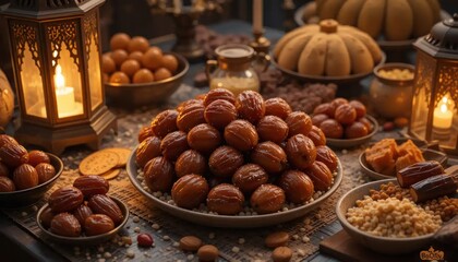 Ramadan Feast: A Table of Delights